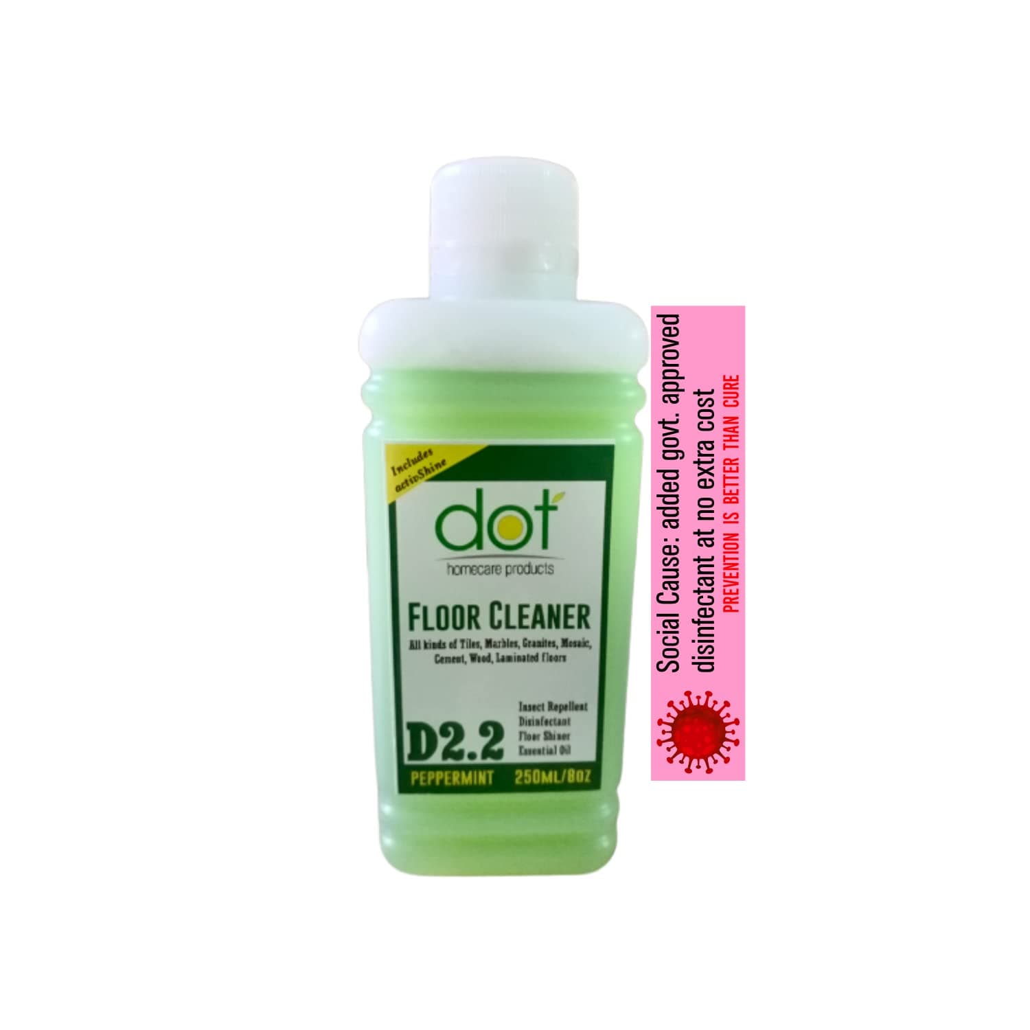 DOT Peppermint Floor Cleaner 250ml