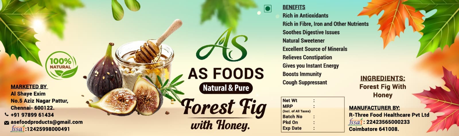 Honey & Forest fig