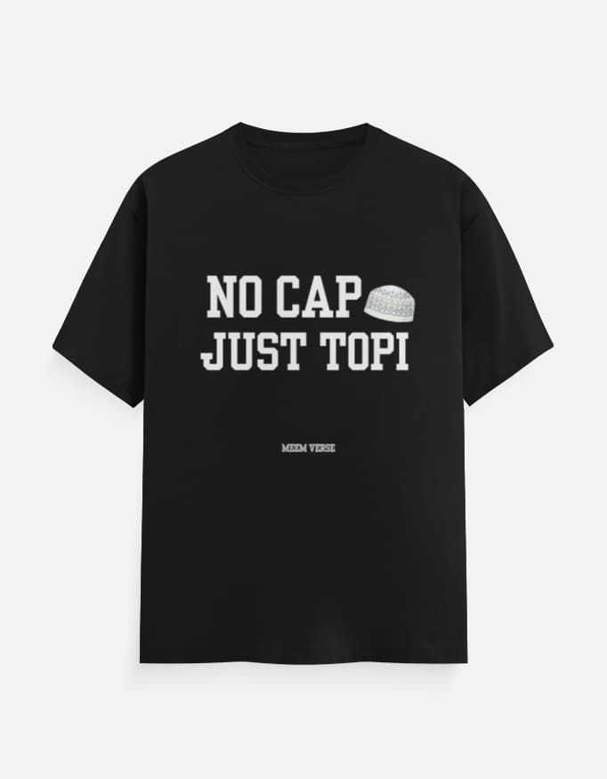 No Cap T shirt