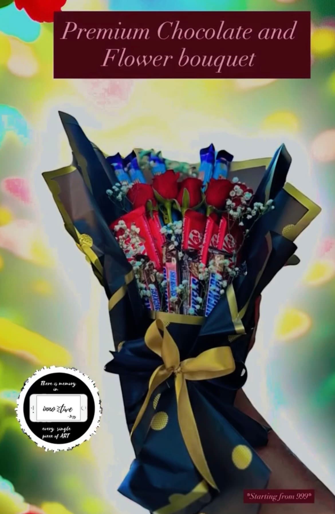 Chocolate & Flower Bouquet