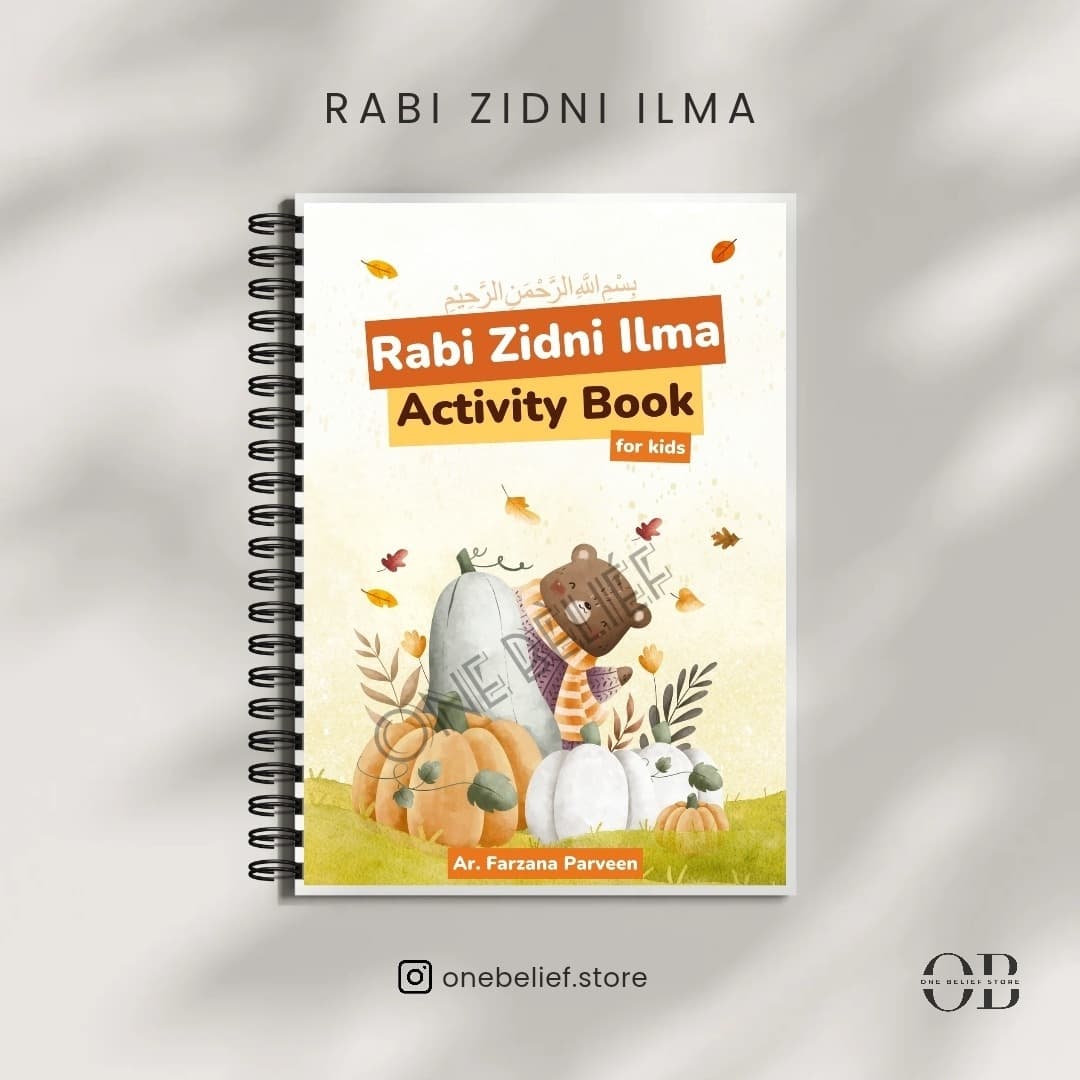 Rabi Zidni Ilma - Montessori inspired Islamic Activity Binder