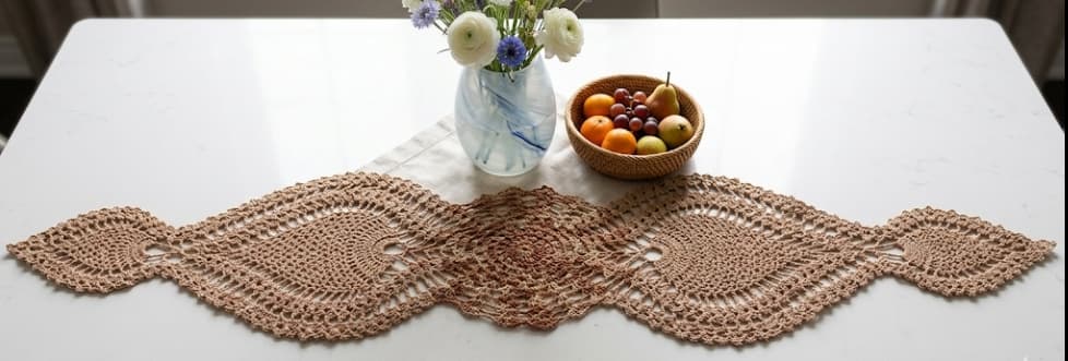 Vintage table runner