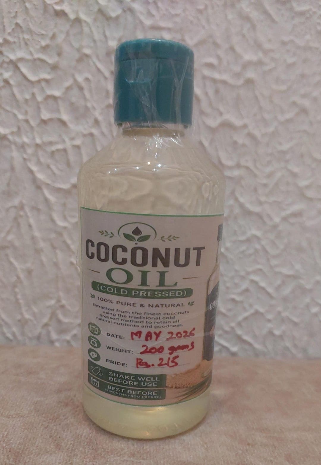 COCONUT OIL (Cold-pressed)