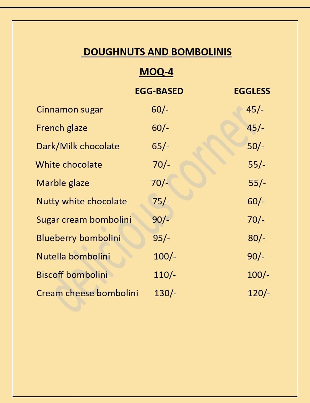 Donuts and Bombolinis